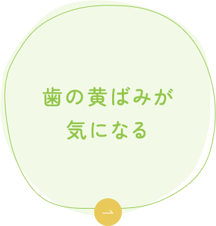 歯の黄ばみが気になる